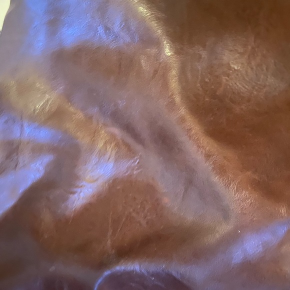 Capezio Brown Purse with Gold Accents - Picture 2 of 10